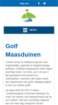 Mobile Screenshot of golfmaasduinen.nl