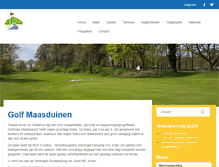 Tablet Screenshot of golfmaasduinen.nl